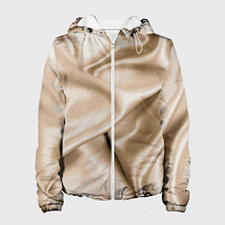 Женская куртка Струящаяся золотистая ткань