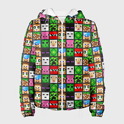 Женская куртка Minecraft - characters