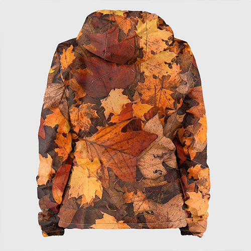 Женская куртка Опавшие листья / 3D-Белый – фото 2