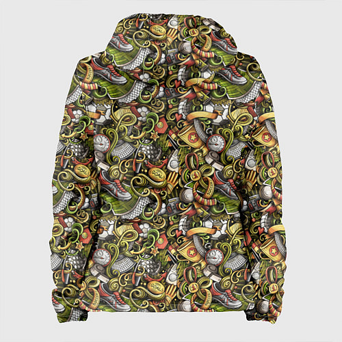 Женская куртка Футбольные бутсы и кубок / 3D-Белый – фото 2