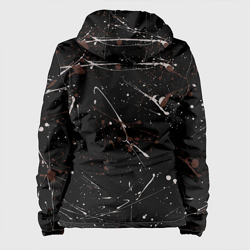 Женская куртка Малярные пятна / 3D-Белый – фото 2