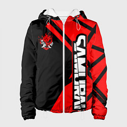 Женская куртка Cyberpunk 2077 - Надпись Samurai