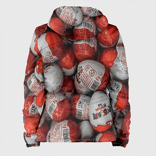 Женская куртка Фон из киндер сюрприз / 3D-Белый – фото 2