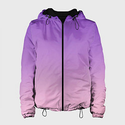 Куртка с капюшоном женская Раннее утро, цвет: 3D-черный