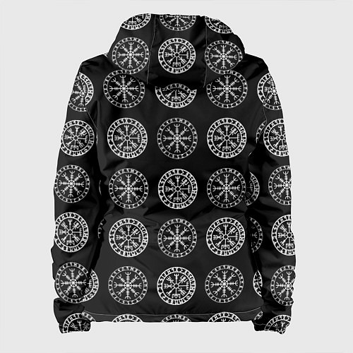 Женская куртка Vegvisir and Aegishjalmur Helm of Awe Black / 3D-Черный – фото 2