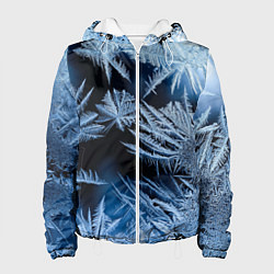 Женская куртка Морозный узор на стекле