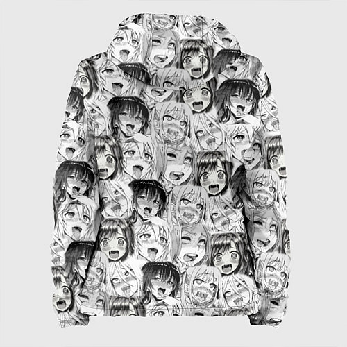 Женская куртка Разные девушки Ахегао / 3D-Белый – фото 2