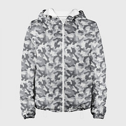 Женская куртка Камуфляж М-21 серый