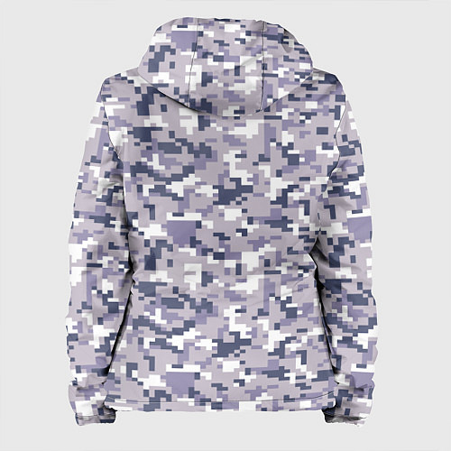 Женская куртка Камуфляж ACUpat серый пиксель / 3D-Черный – фото 2