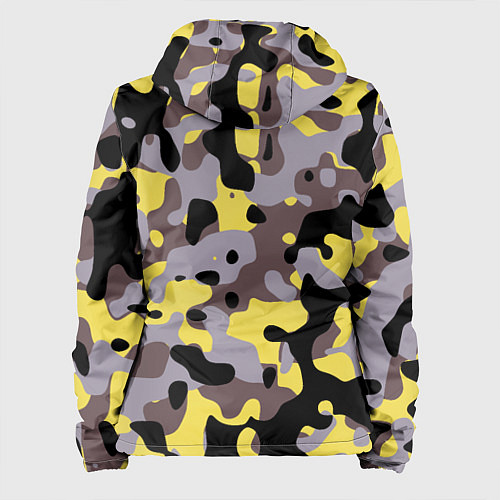 Женская куртка Камуфляж Yellow Stinger / 3D-Белый – фото 2