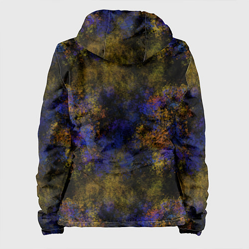 Женская куртка Набрызг краски / 3D-Черный – фото 2