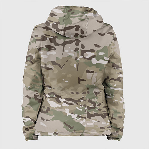 Женская куртка Камуфляж Multicam / 3D-Белый – фото 2