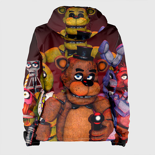 Женская куртка Пять ночей Фредди / 3D-Белый – фото 2