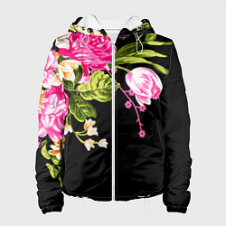 Женская куртка Букет цветов