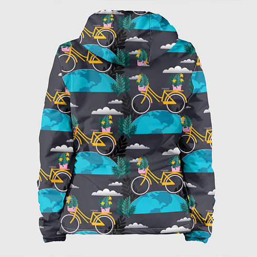 Женская куртка Велопрогулка / 3D-Черный – фото 2