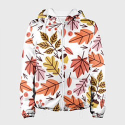 Женская куртка Осенний паттерн - листья