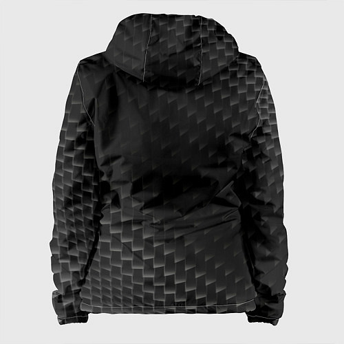 Женская куртка Fiat карбоновый фон / 3D-Черный – фото 2