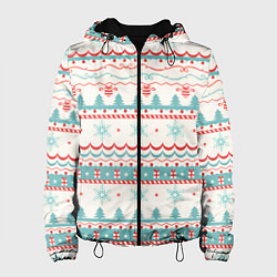 Женская куртка Новогодний свитер, но без оленей