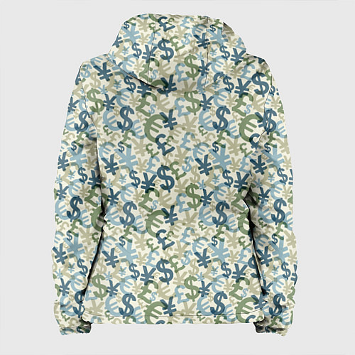 Женская куртка Значки валют / 3D-Белый – фото 2