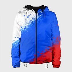 Женская куртка Флаг России - триколор