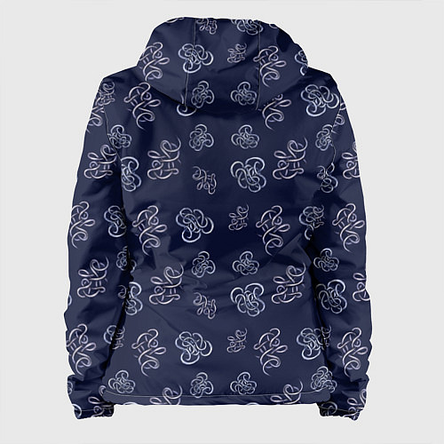 Женская куртка Узор абстракт / 3D-Белый – фото 2