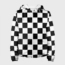 Женская куртка Шахматные клетки - текстура