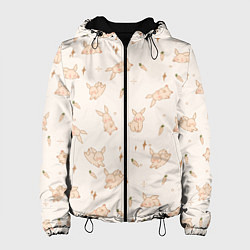 Женская куртка Милый кролик паттерн