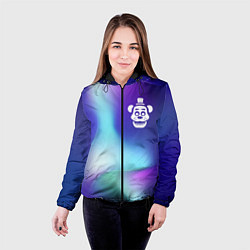 Куртка с капюшоном женская FNAF northern cold, цвет: 3D-черный — фото 2