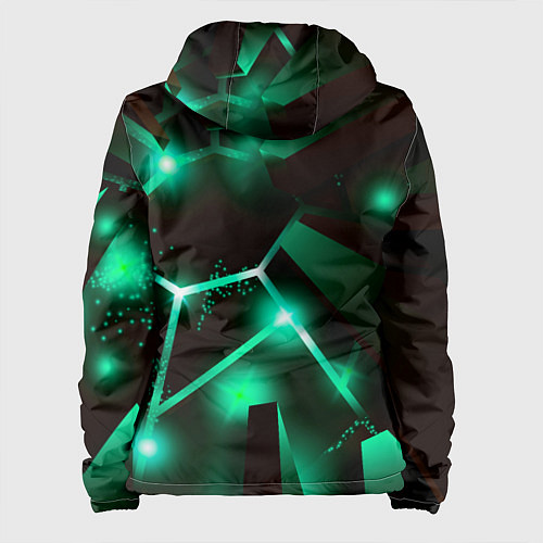 Женская куртка Poppy Playtime разлом плит / 3D-Черный – фото 2