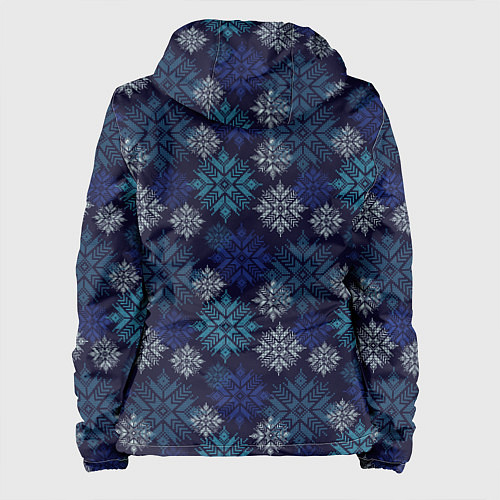 Женская куртка Северные узоры / 3D-Белый – фото 2