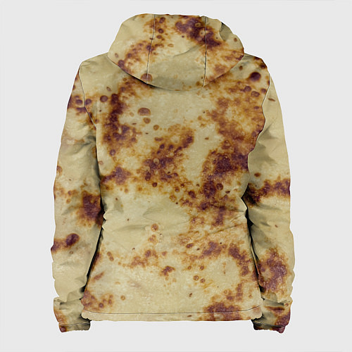 Женская куртка Жареный блинчик / 3D-Черный – фото 2