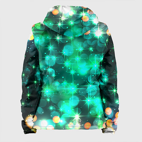 Женская куртка Космический принт и звездное сияние вселенной / 3D-Белый – фото 2