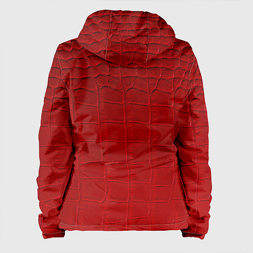 Женская куртка Crocodile skin - texture - fashion / 3D-Белый – фото 2