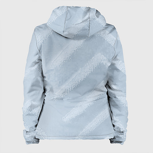 Женская куртка Снежный узор / 3D-Черный – фото 2