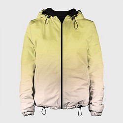 Куртка с капюшоном женская Цветовой градиент, цвет: 3D-черный