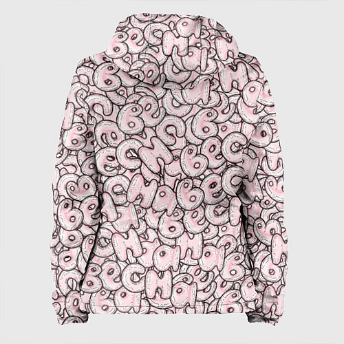 Женская куртка Буквы: весна / 3D-Белый – фото 2