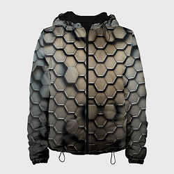 Женская куртка Сталь и соты