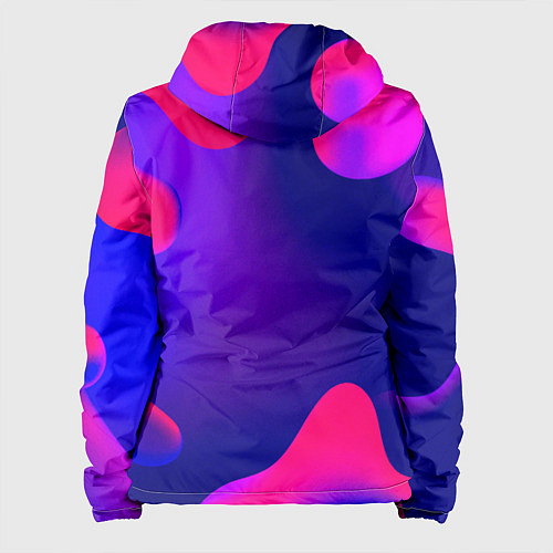 Женская куртка Жидкий неон / 3D-Белый – фото 2