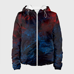 Женская куртка Космическая абстракция битва