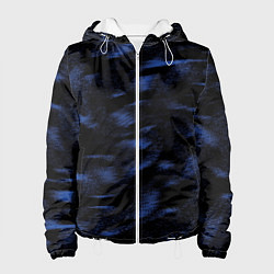 Женская куртка Абстракция синего