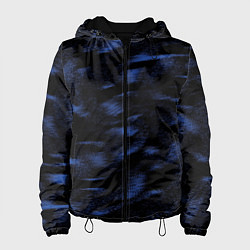 Женская куртка Абстракция синего