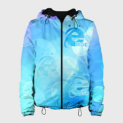 Куртка с капюшоном женская Ё-Моё интернет эксплорер, цвет: 3D-черный