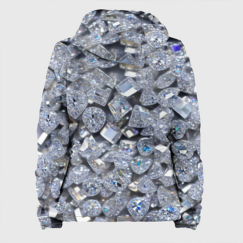 Женская куртка Россыпь бриллиантов / 3D-Белый – фото 2