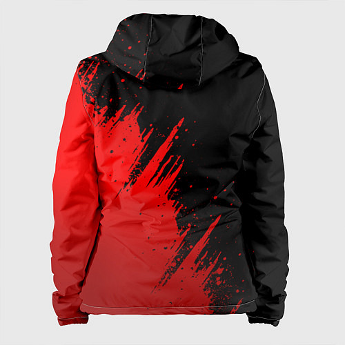 Женская куртка Mitsubishi red - red sport / 3D-Белый – фото 2