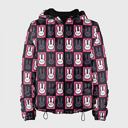 Женская куртка Ребенок идола - Кролики паттерн