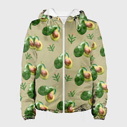 Женская куртка Авокадо и веточка