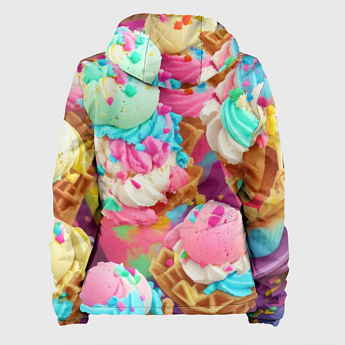 Женская куртка Сладкая жизнь / 3D-Белый – фото 2