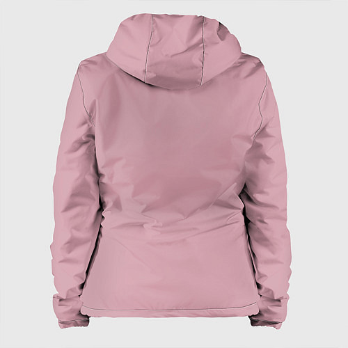Женская куртка Единорог розовая грива / 3D-Белый – фото 2