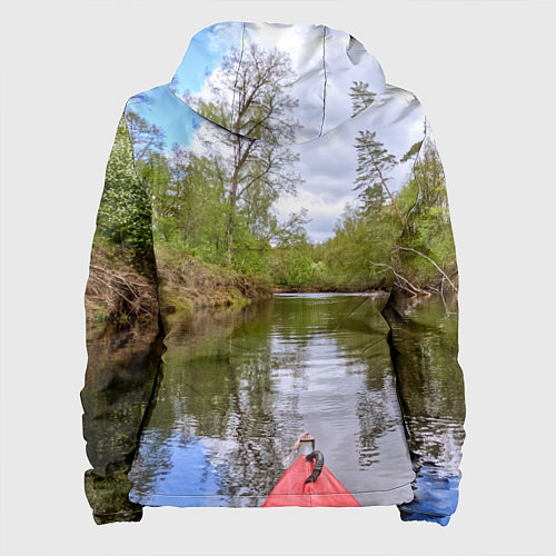 Женская куртка Реки России / 3D-Белый – фото 2