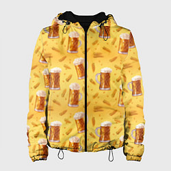 Женская куртка Кружки с пенным пивом